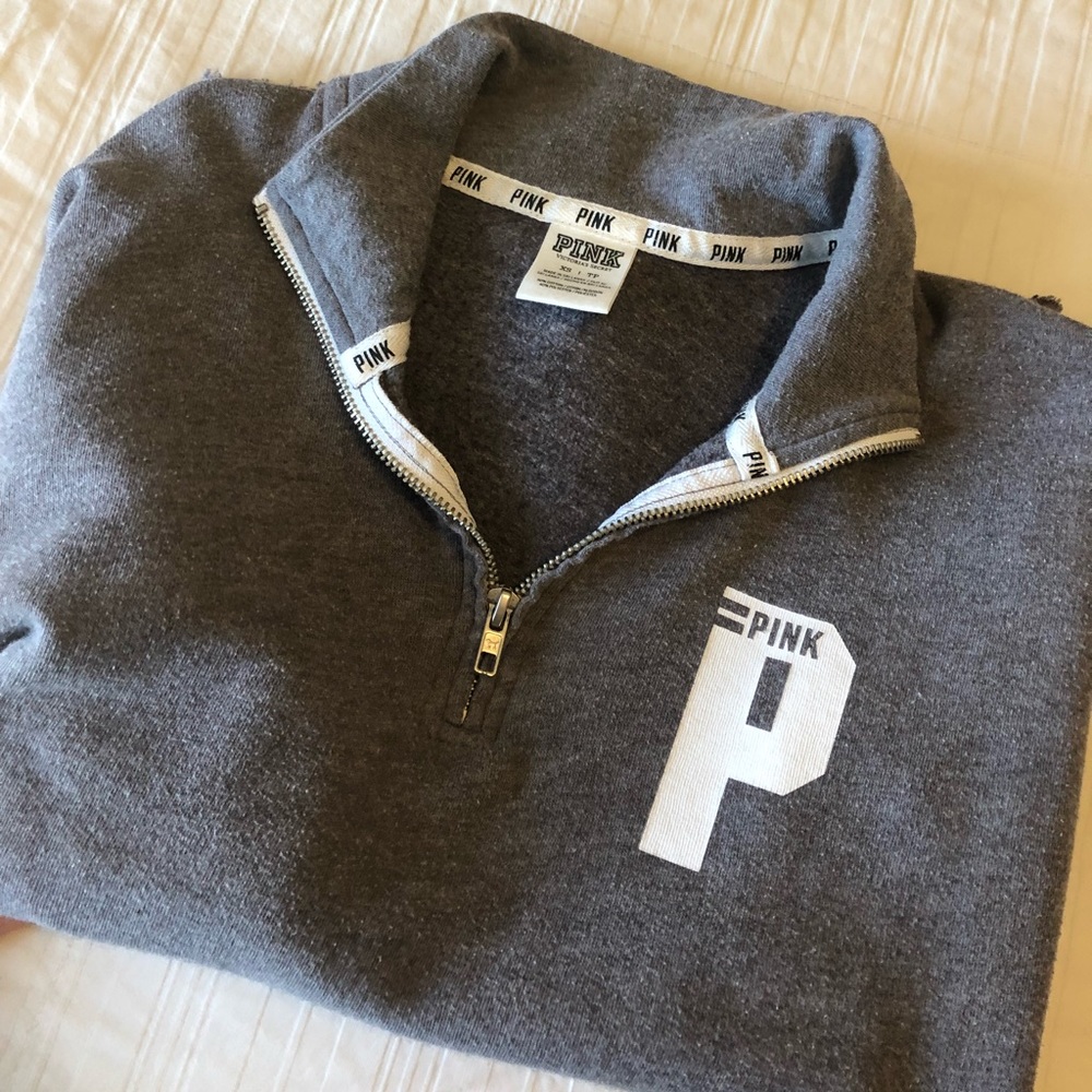 Victoria’s Secret PINK half zip sweatshirt